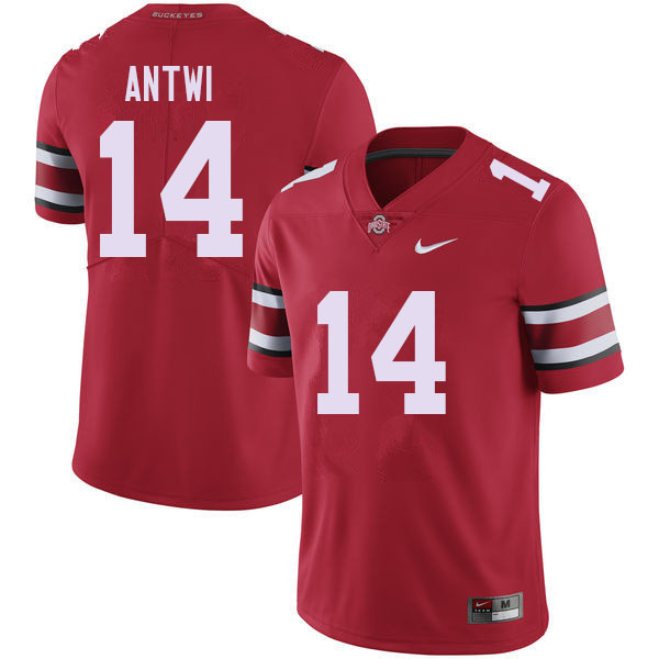 Men #14 Kojo Antwi Ohio State Buckeyes College Football Jerseys Sale-Red